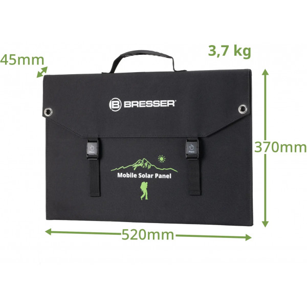 Фото - Портативна сонячна панель Bresser Mobile Solar Charger 90 Watt USB DC (3810060)
