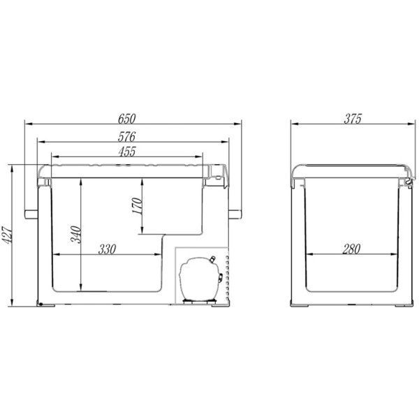 Фото - Холодильник автомобільний Brevia 40 л (22425)