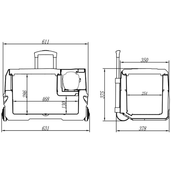 Фото - Холодильник автомобільний Brevia 22720