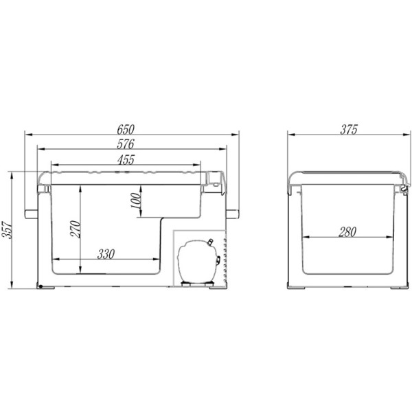 Фото - Холодильник автомобильный Brevia 30 л (22415)