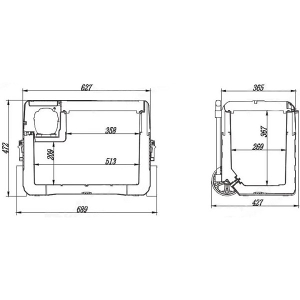 Фото - Холодильник автомобільний Brevia 42 л (22770)