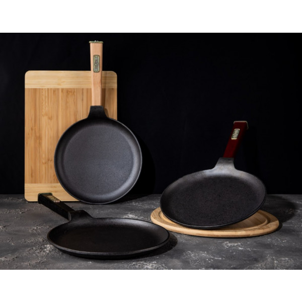 Фото - Сковорода для млинців Brizoll O2215-P Optima 220 х 15 мм