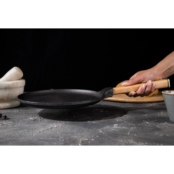 Фото - Сковорода для млинців Brizoll O2215-P Optima 220 х 15 мм