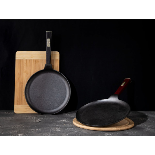 Фото - Сковорода для блинов Brizoll O2415-P2 Optima-Bordo 240 х 15 мм