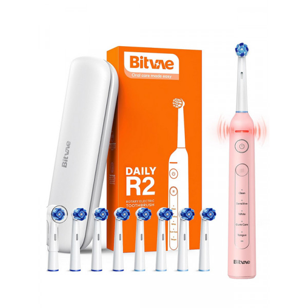 Фото - Зубна щітка електрична Bitvae R2 Rotating з футляром (BVR2-p)