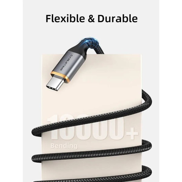 Фото - Кабель Cabletime USB Type-C - USB (M/M) 1m Black (CA40H)