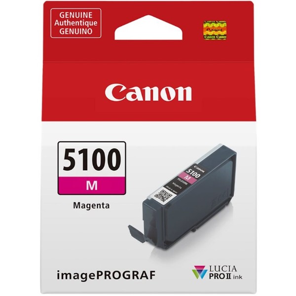 Фото - Картридж для струменевих принтерів/БФП Canon PFI-5100 imagePROGRAF Pro-310 Magenta (6954C001)