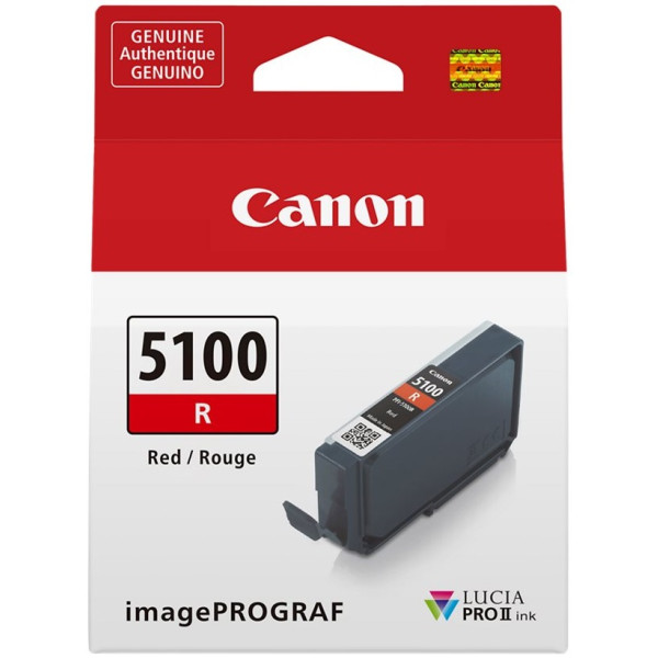 Фото - Картридж для струйных МФУ и принтеров Canon PFI-5100 imagePROGRAF Pro-310 Red (6958C001) Фото - Картридж для струйных МФУ и принтеров Canon PFI-5100 imagePROGRAF Pro-310 Red (6958C001)