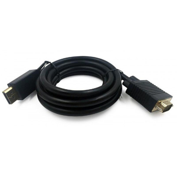 Фото - Уцінка - Кабель Cablexpert DisplayPort - VGA 1.8m Black (CCP-DPM-VGAM-6)