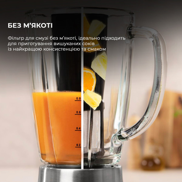 Фото - Блендер стаціонарний Cecotec Power Titanium 1300 PerfectMix Black