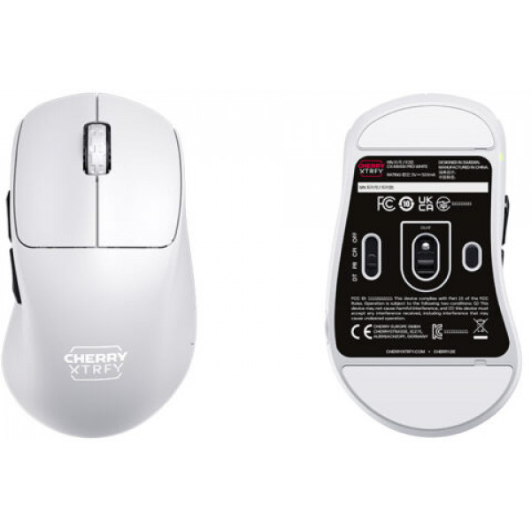 Фото - Миша бездротова ігрова Cherry Xtrfy M64 PRO White (CX-M64W-PRO-WHITE)