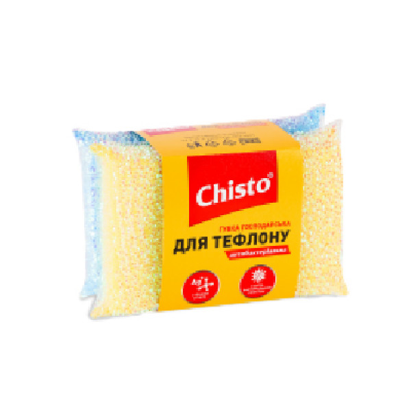 Фото - Набір губок металевих для миття посуду Chisto 2 шт. (4823098413981)