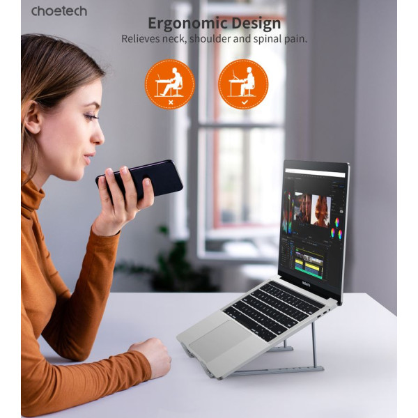 Фото - Підставка під ноутбук Choetech до 17" (H055-SL)