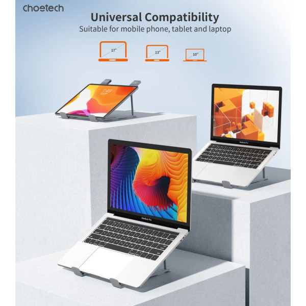 Фото - Підставка під ноутбук Choetech до 17" (H055-SL)