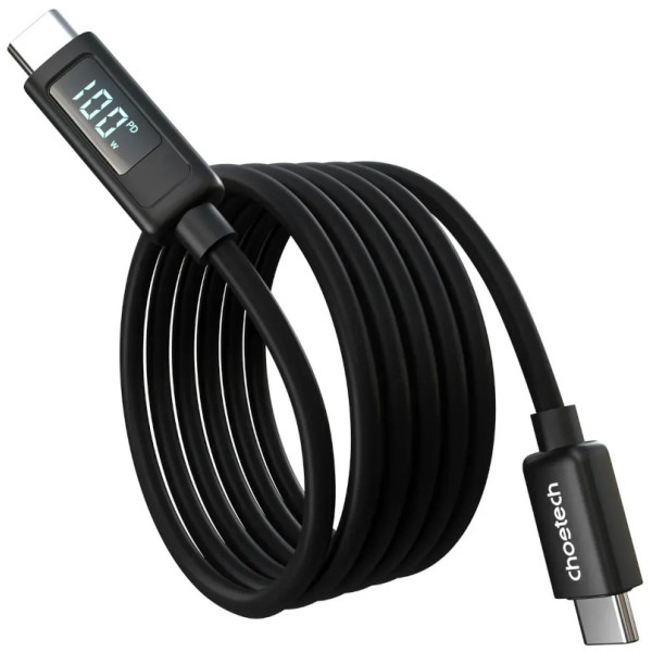 Фото - Кабель Choetech PD100W USB-C to USB-C 1.8m (XCC-1063)