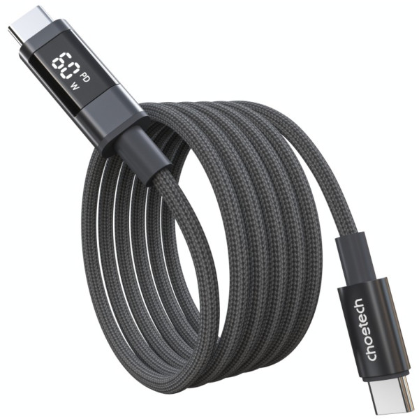 Фото - Кабель Choetech USB-C to USB-C 1.2m (XCC-1068-GY)