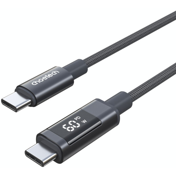Фото - Кабель Choetech USB-C to USB-C 1.2m (XCC-1068-GY)