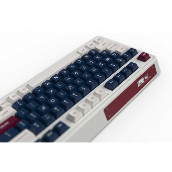 Фото - Клавіатура бездротова ігрова FL ESPORTS CMK98 SAM Metal Heart Kailh MX Cool Mint Three-Mode (CMK98SAM-3767)