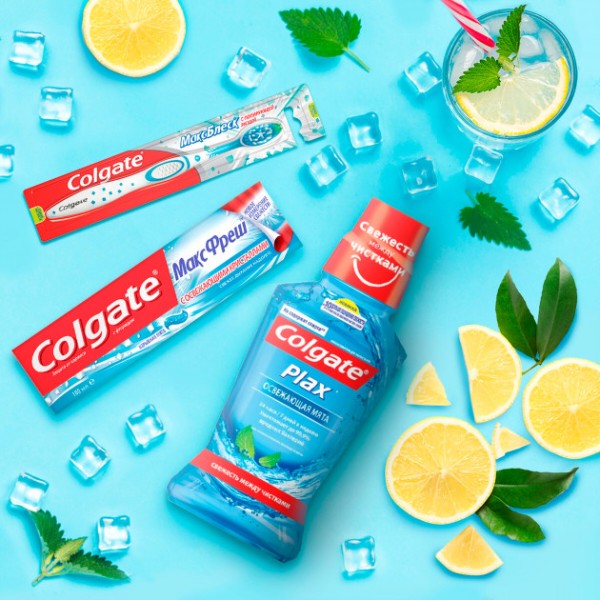 Фото - Ополіскувач для порожнини рота Colgate Plax Освіжаюча м'ята 250 мл