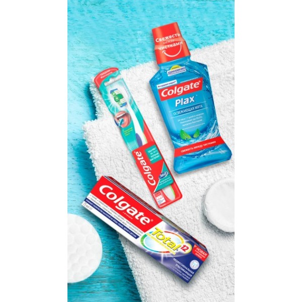 Фото - Ополіскувач для порожнини рота Colgate Plax Освіжаюча м'ята 250 мл