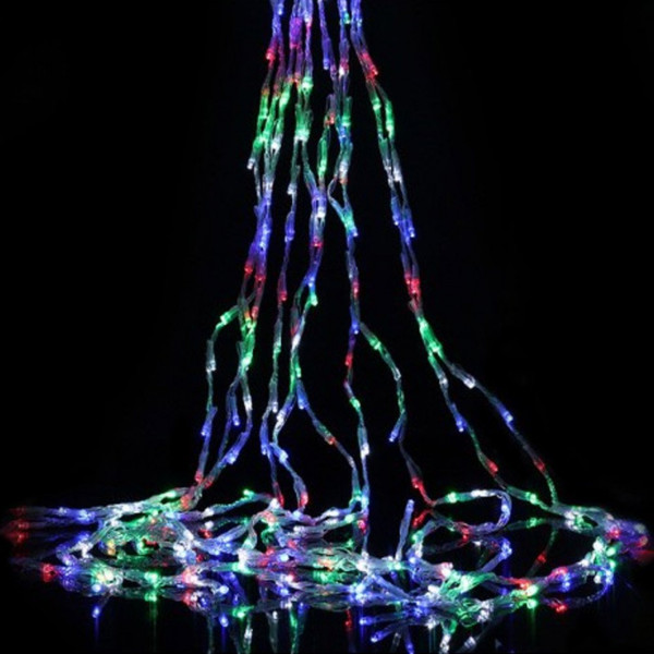 Фото - Уцінка - Гірлянда каскад Colorway 126 9x1.5м різнокольорова USB (CW-G-126L91CUMC)