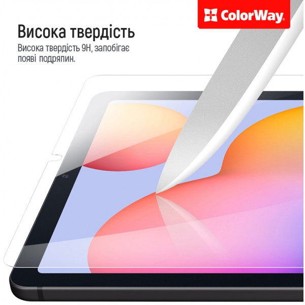 Фото - Защитное стекло для планшета Colorway 9H Samsung Galaxy Tab S6 Lite 2024 (CW-GTSGT620)