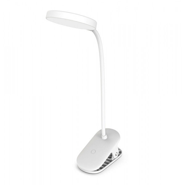 Фото - Настільна лампа Colorway Flexible & Clip 2 White (CW-DL10FCB-W)