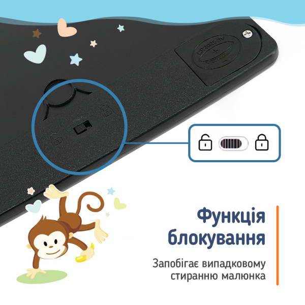 Фото - Графічний планшет Colorway LCD Writing Tablet 8.5 (CW-WT8BK)