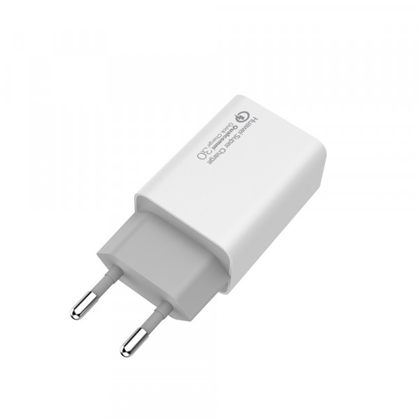 Фото - Мережевий зарядний пристрій Colorway QC3.0 1xUSB 4A White (CW-CHS014Q-WT)
