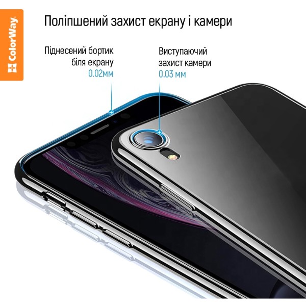 Фото - Чохол для смартфону Colorway TPU matt Motorola G04/E14 Black (CW-CTMMG04-BK)