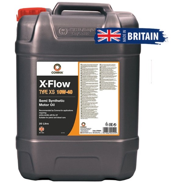Фото - Масло для авто COMMA X-FLOW TYPE XS 10W-40 20л (XFXS20L)