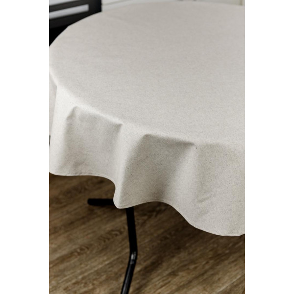 Фото - Скатертина кругла Прованс Натюрель D-136 см (033611)