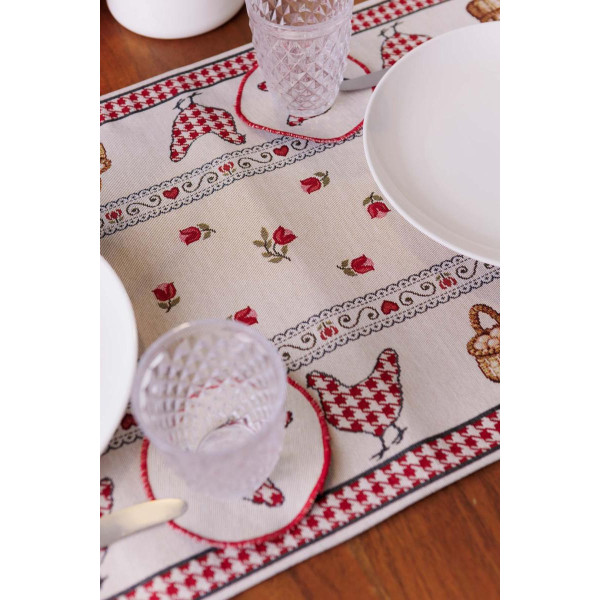 Фото - Салфетка для сервировки Прованс Гобеленовый набор Добробут D11 см (044373)