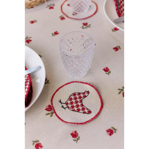 Фото - Салфетка для сервировки Прованс Гобеленовый набор Добробут D11 см (044373)