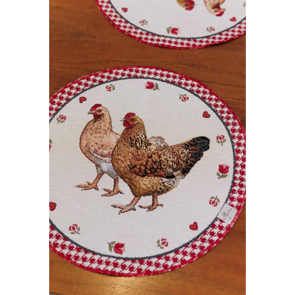 Фото - Салфетка для сервировки Прованс Добробут D35 см (044424)