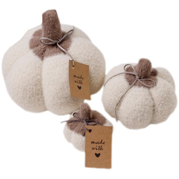 Фото - Подушка декоративна Прованс Гарбузяшка молочна D9 см (041105)