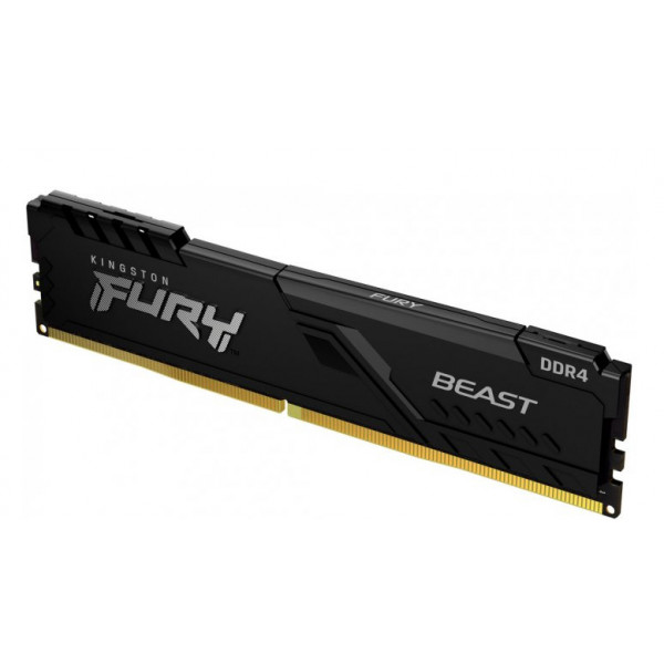 Фото - Память DDR Kingston DDR4 16GB 2666 MHz Fury Beast Black (KF426C16BB/16)