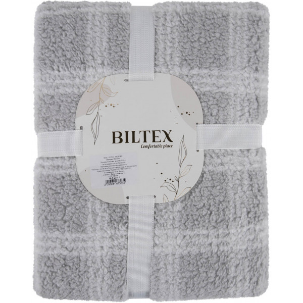 Фото - Плед євро Biltex шерпа Salford 200х220 (2000031673073)
