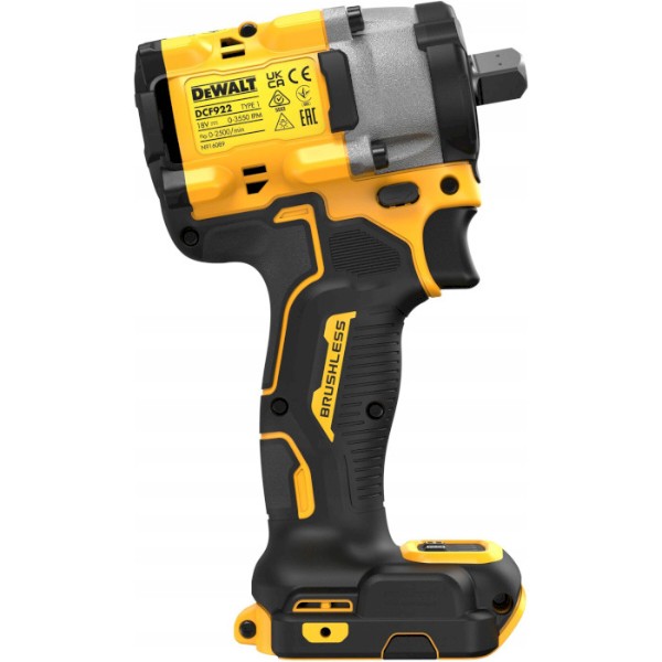 Фото - Гайковерт аккумуляторный DeWALT DCF922NT