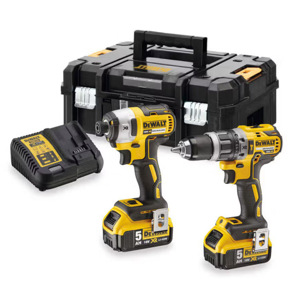 Фото - Набір електроінструментів DeWALT 5 Аг (DCK266P2T)