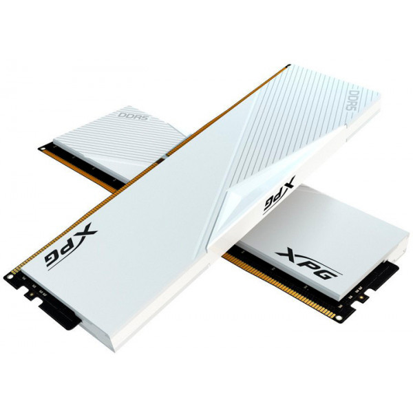 Фото - Память DDR ADATA DDR5-6000 32768MB PC5-48000 (Kit of 2x16384) XPG Lancer White (AX5U6000C3016G-DCLAWH)