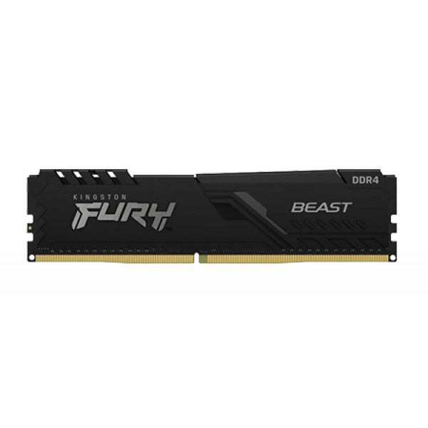 Фото - Память DDR Kingston DDR4 16GB 2666 MHz Fury Beast Black (KF426C16BB/16)