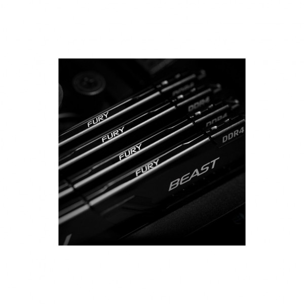 Фото - Память DDR Kingston DDR4 16GB 2666 MHz Fury Beast Black (KF426C16BB/16)