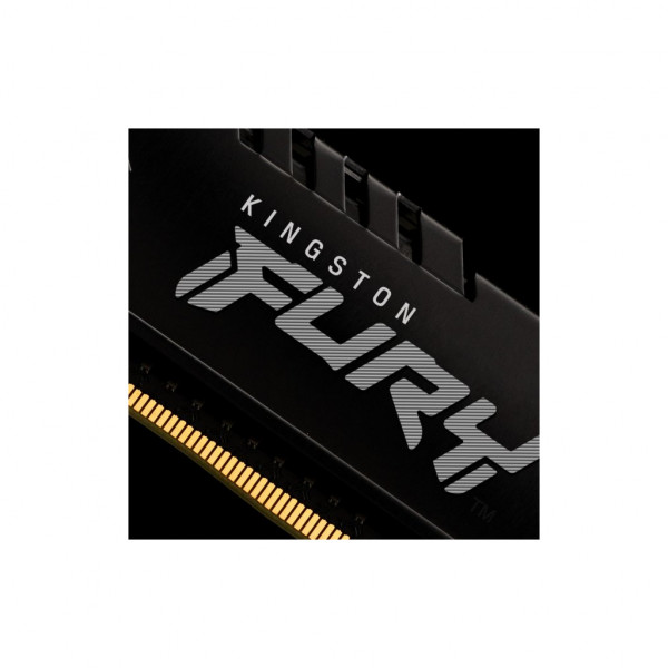 Фото - Память DDR Kingston DDR4 16GB 2666 MHz Fury Beast Black (KF426C16BB/16)