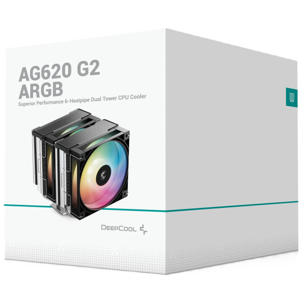 Фото - Процесорний кулер Deepcool AG620 G2 ARGB (R-AG620-BKAMMG2-G)
