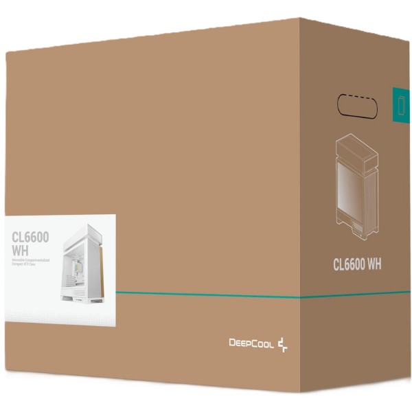 Фото - Корпус Deepcool CL6600 White (R-CL6600-WHNNA0-G)