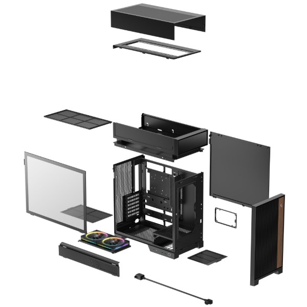 Фото - Корпус Deepcool CL660 Black (R-CL660-BKNNA0-G-1)