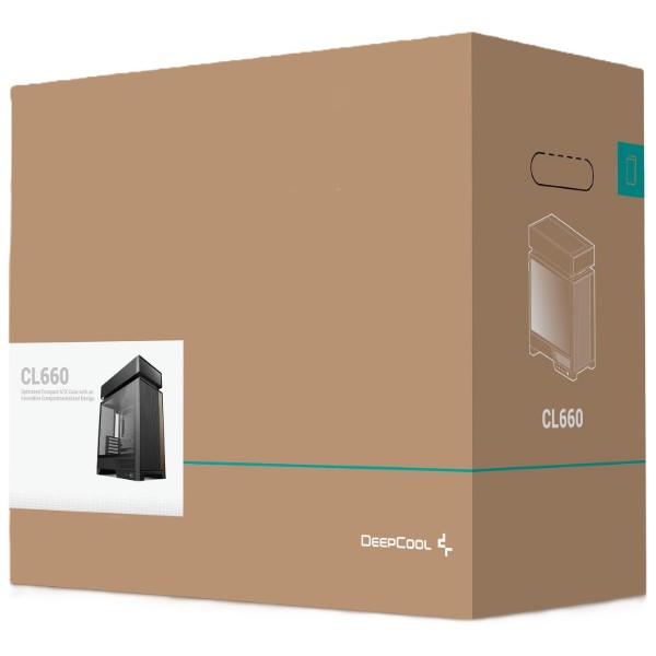 Фото - Корпус Deepcool CL660 Black (R-CL660-BKNNA0-G-1)