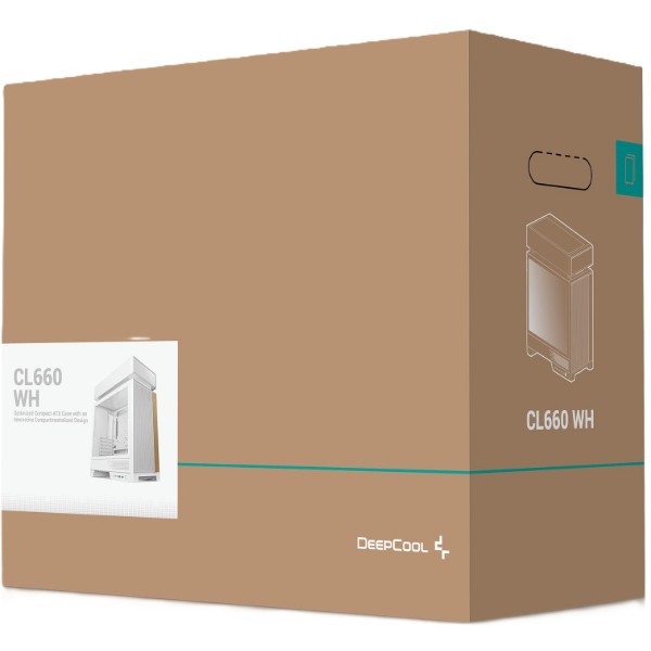 Фото - Корпус Deepcool CL660 White (R-CL660-WHNNA0-G-1)