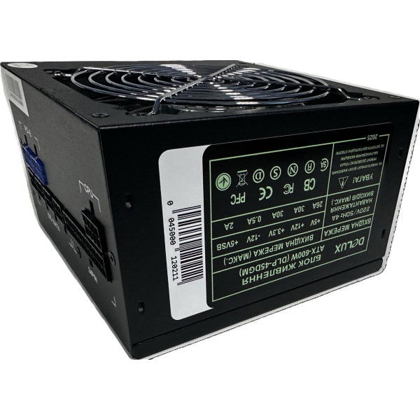 Фото - Блок питания для ПК Delux DLP-45DGM 600W